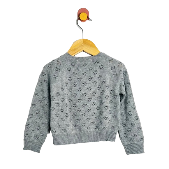 DEUX PAR DEUX 🇨🇦 Open-Stitch Cardigan / 10/11 🪡 - Picture 2 of 8